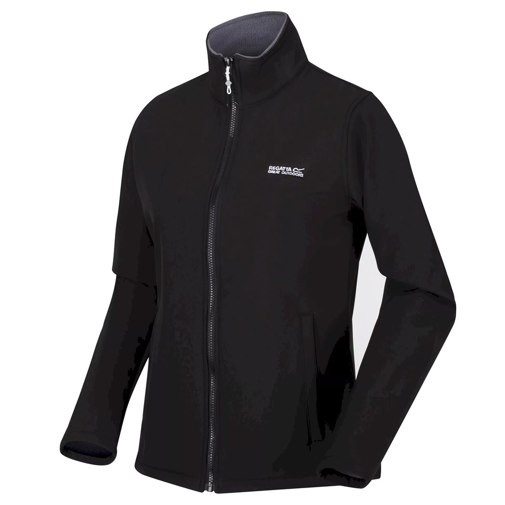 Connie V Black Softshell Jas Dames Top Merken Winkel